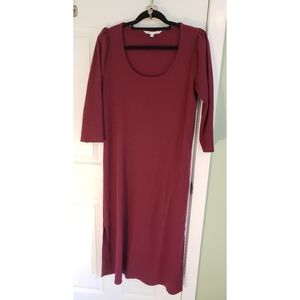 Maroon dress